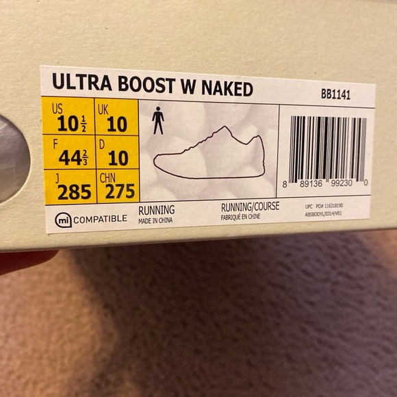 Adidas UltraBoost Naked Consortium size 10.5 - Picture 7 of 10